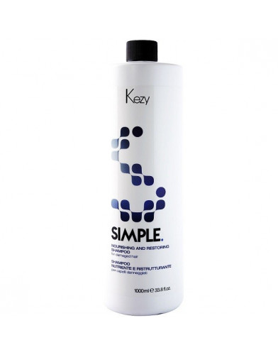 Kezy Simple Nourishing and Restoring Shampoo 1000 ml Hair Care